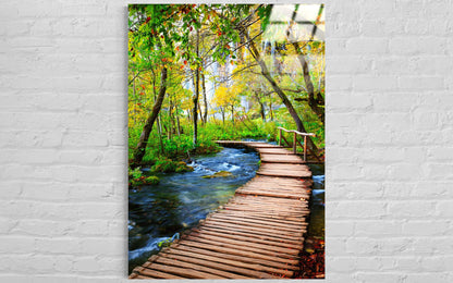 Sunrise Landscape Glass Wall Art – Premium Nature Home Decor