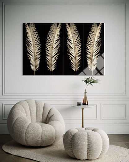 Modern Abstract Glass Wall Art II – Contemporary Gallery Decor