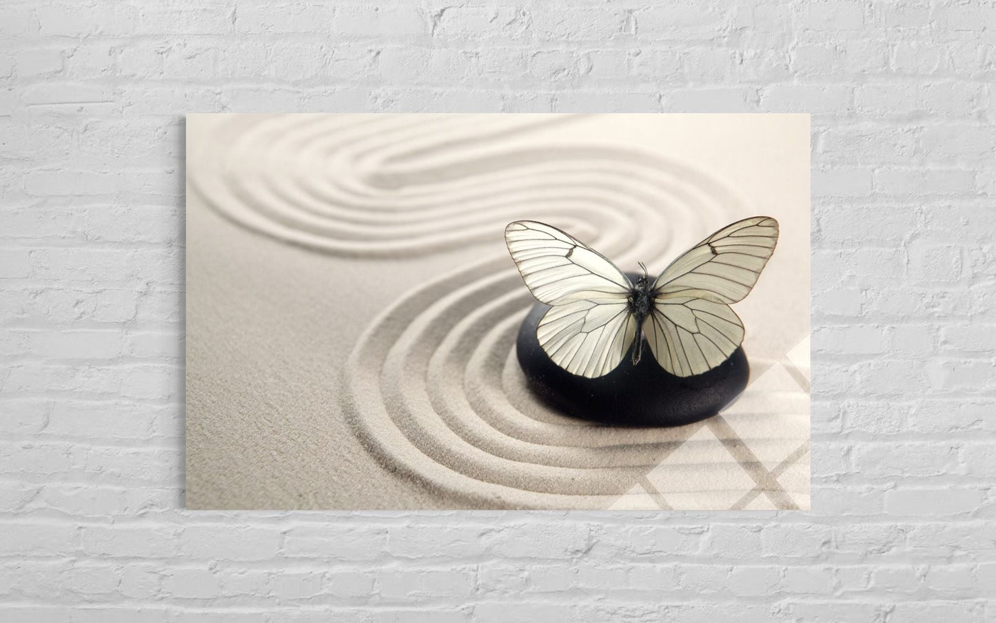 Butterfly Glass Wall Art – Delicate Nature Home Decor