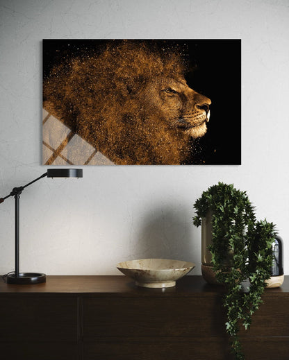 Premium Wildlife Glass Wall Art – Bold Nature Home Decor