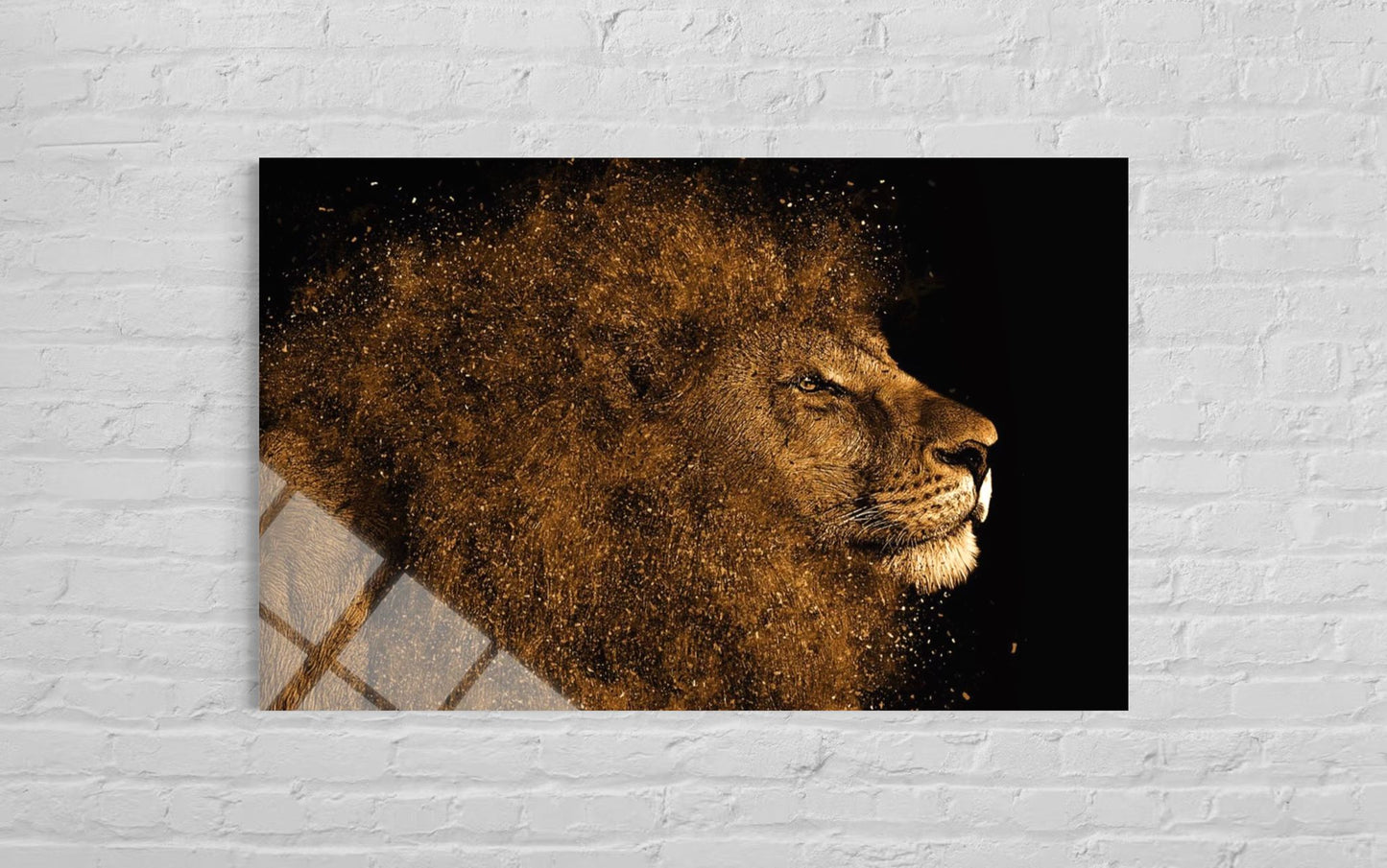 Premium Wildlife Glass Wall Art – Bold Nature Home Decor