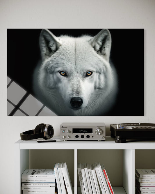 Wolves Glass Wall Art – Wild Pack Premium Nature Decor