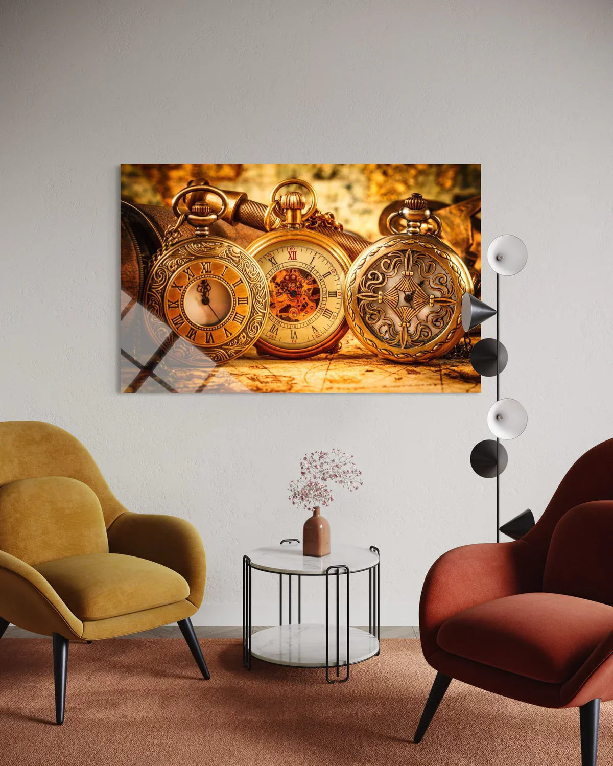 Modern Abstract Glass Wall Art V – Contemporary Gallery Decor