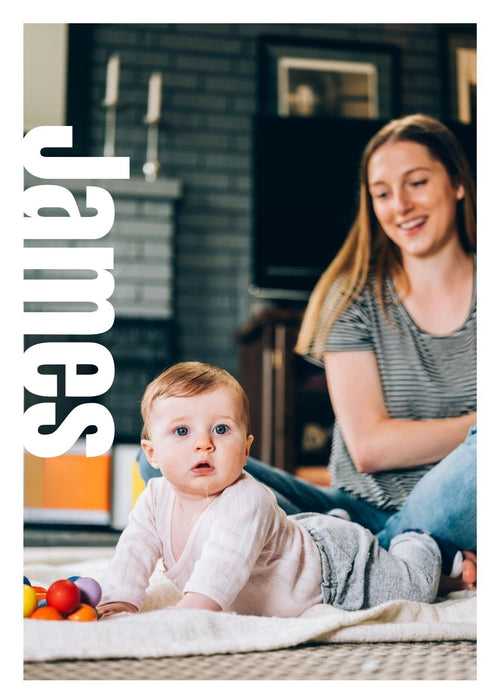 Personalized Baby Parent Glass Art – Custom Photo Gift