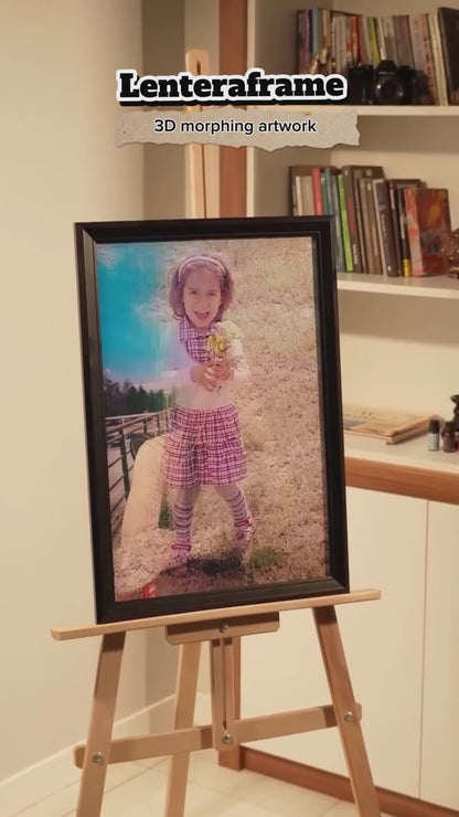3D Lenticular Changing Picture Frame – Two Photos One Gift