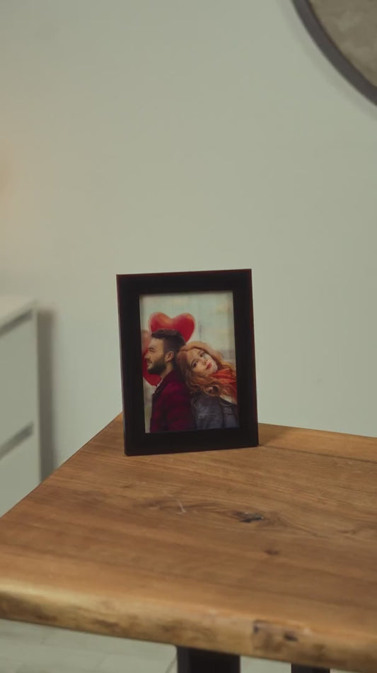 Valentine's Day Changing Lenticular Frame – Couple Gift