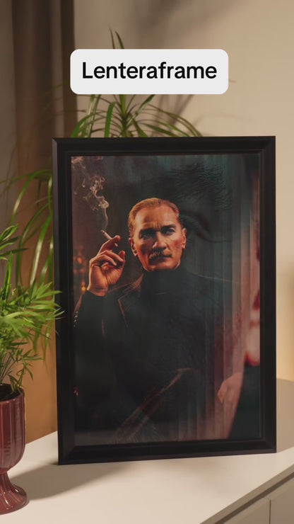 Atatürk Lenticular Changing Framed Picture – Heritage Art